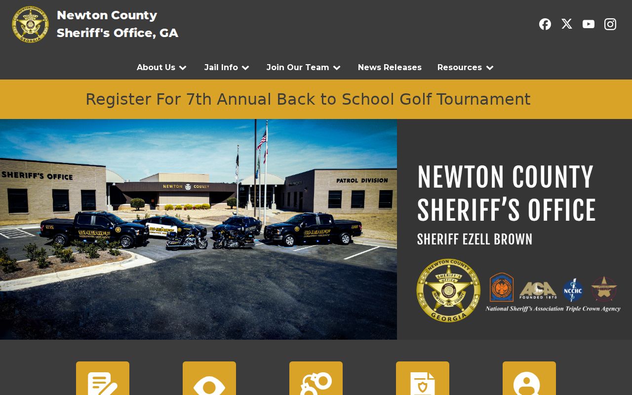 Newton County criminal history sheriff record gateways